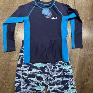 Boys size 6/7 Hatley and gap swim wear